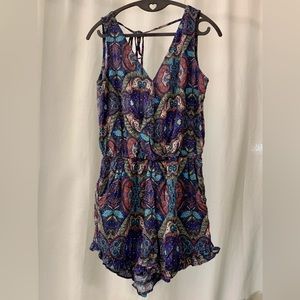 Paisley romper